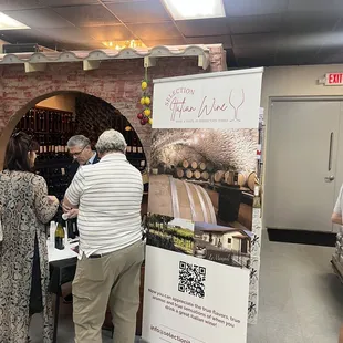 Wine tasting
