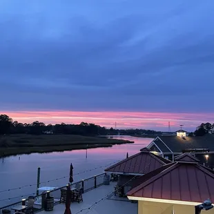 Upstairs Balcony View of Sunset