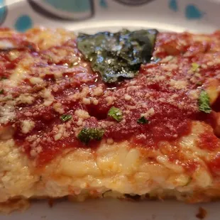 I'm spending too much time taking pictures of this slice, it needs to be in my belly