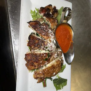 Eggplant Corozza appetizer