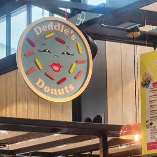 This is the amazing donut stand at the New Lexington Market.