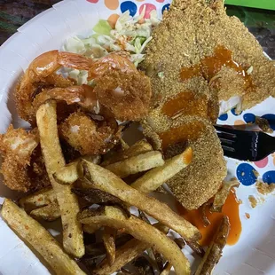 Shrimp &amp;fish basket