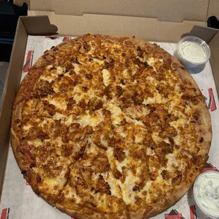 Buffalo Chicken Pizza