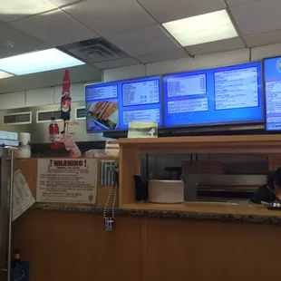 Dedham House Of Pizza -- 376 Washington Street, Dedham Square            Interior