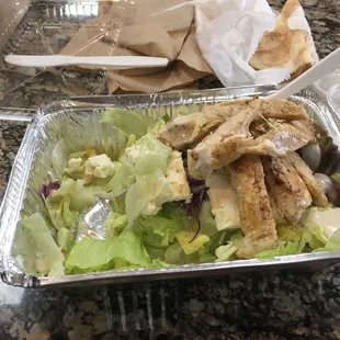 Greek feta chicken salad.