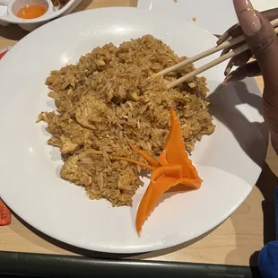 Spicy fried rice w chicken no veggies #3