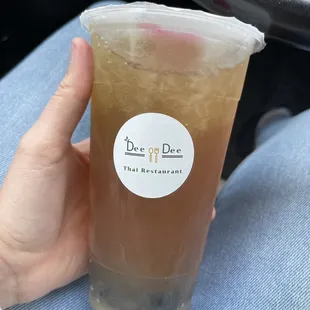 Jasmine bubble tea