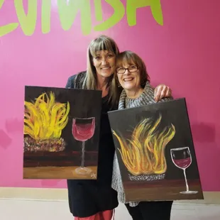 Paint Party at the studio