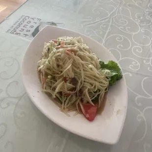 Laos papaya salad