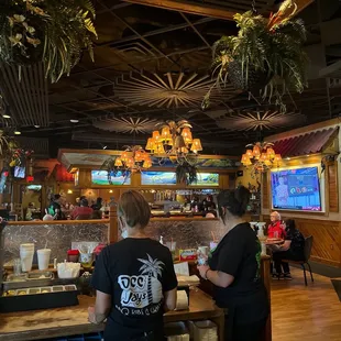two women at the bar
