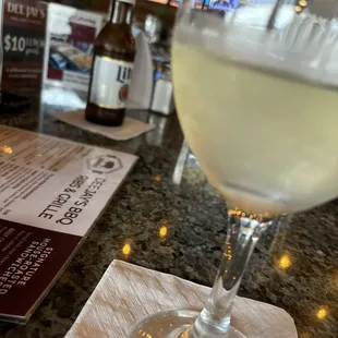 Happy hour house wine $6 .. 4-6pm