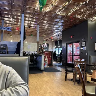 a man sitting at a table