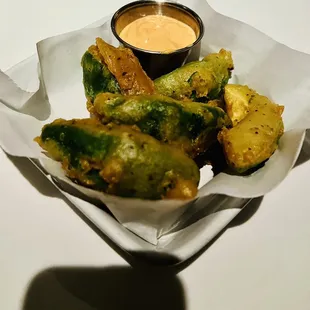 Fried avocado