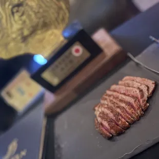 They are certified to serve authentic Kobe beef. They also serve A5 Japanese Wagyu beef. The taste is an amazing experience!!!