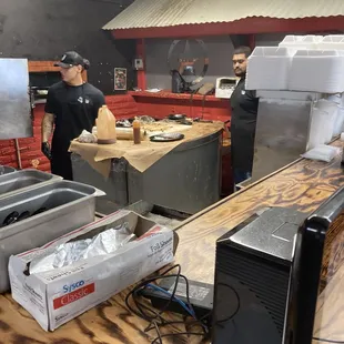 Kitchen preparation area
