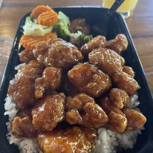 Orange chicken