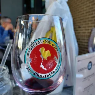 Half price wine Thursday night.