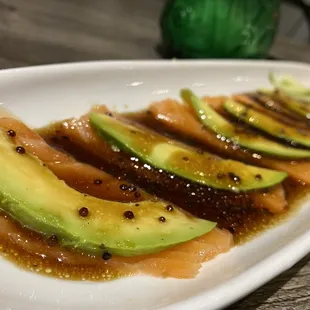Salmon Carpaccio
