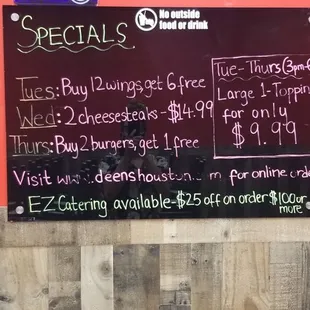 Specials