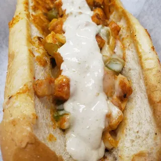 Chicken Tikka Cheesesteak