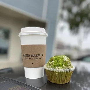 Coffee with muffin