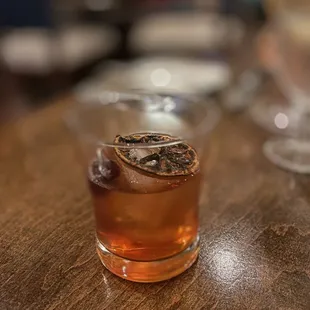 Candied old fashioned