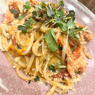 Lobster linguini