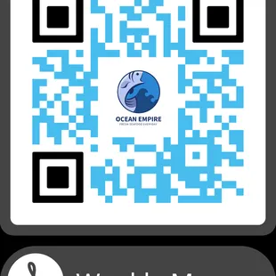 Please Scan This Code to see our Weekly Menu