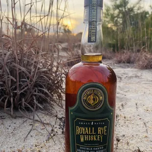 DCD Royall Rye Whiskey 
Smooth, barrel aged, whiskey.