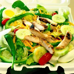 Grilled Chicken Salad!