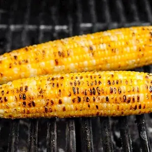 Grilled Corn! Butter! Salt &amp; Pepper! Deep Creek Grill located at Campbellton Landing in Downtown Fayetteville, NC! 1122 Person St.