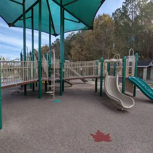 My son really liked the green climbing ramp