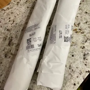 Thin cut pork belly 1 of 2 (August 2021)