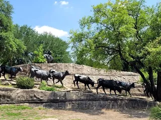 Pioneer Plaza Cattle Drive