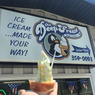 Caramel Apple Sundae- small