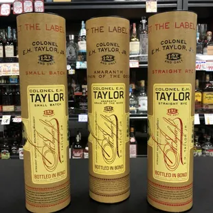 Just got some new E.H. Taylor first come first serve