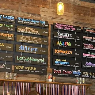 Tap menu