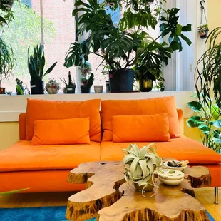 Table was hand made by owners