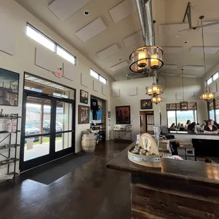 Inside- tasting room