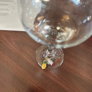 a glass of wine and a wine glass