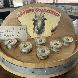 Goat cheese and Fritos available.