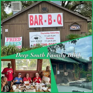 This is Deep South Family Bar-B-Que! The workers: Caleb, Carlie, &amp; Kat are true workers, helpful, and very nice!  Great crew!