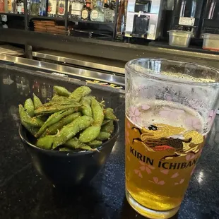 Longhorn Roll edamame &amp; limearita frozen &amp; deep Ellis ipa