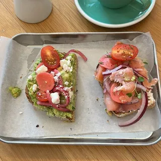 Smoked Salmon Toast
