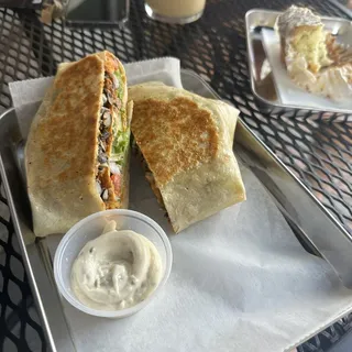 Vegan Crunch Wrap Supreme