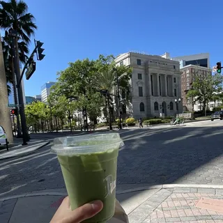 Iced Matcha Latte