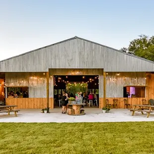 Our vintage hay barn converted to a rockin&apos; live music venue and tasting room.