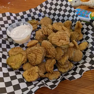 Fried pickles