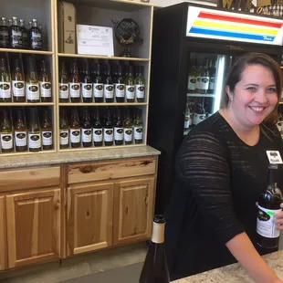 The staff was so nice letting us sample so many of Their wines