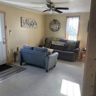 Sitting area at the Manor bed and breakfast section